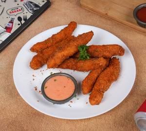 Crunchy Chicken Fingers With Chipotle Mayo