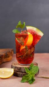 Watermelon Basil & Mint Cooler