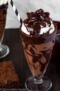 Brownie Milk Shakes