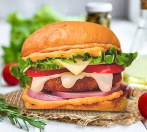 Chicken cheese burger
