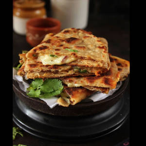 Cheesy Cheese Paratha 1pc