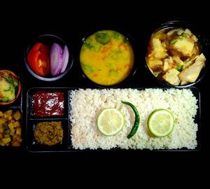 Pork Bamboo Shoots Thali