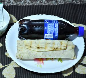 Special Chicken Shawarma +Thums Up-255ml