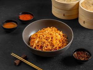 Burnt Chilli Hakka Noodles