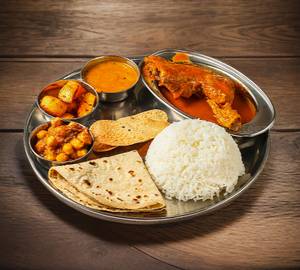 Chicken thali