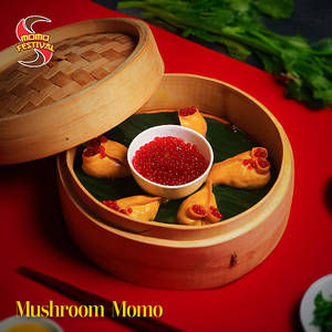 Mushroom Momo (8 Pc)
