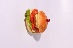 Karachi Special Veg Burger