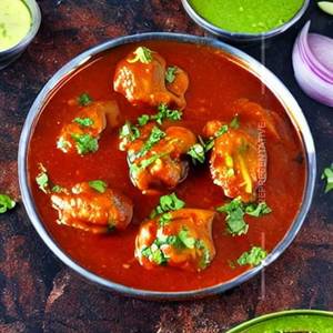 Chicken manchurian [gravy]