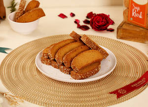 Whole Wheat Jaggery Rusk