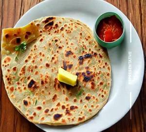 Butter Aloo Paratha  