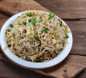 Egg Burnt Garlic Fried Rice