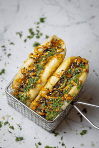 Crispy Veg Kulcha Bao