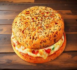 Veg Pizza Burger