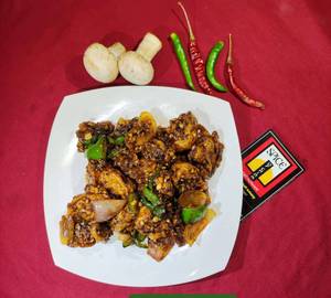 Mushroom Chilli Dry