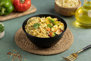 Aglio Olio Peperoncino With Sautéed Veg Bowl