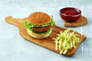 Double tikki burger