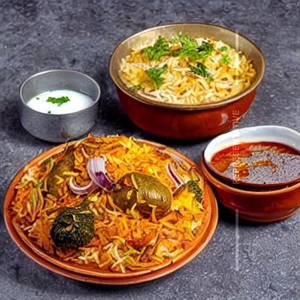 Veg. Onion Biryani