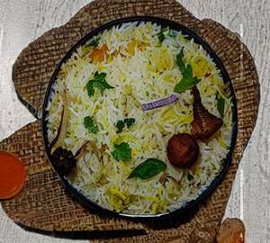 Veg Hydrabadi Biryani