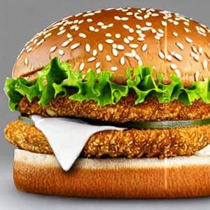 Jumbo Chicken Burger