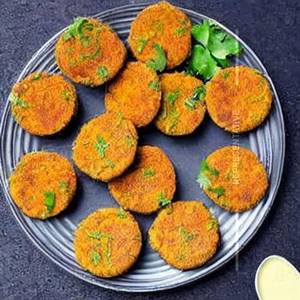 Hara kabab cheesy tikki