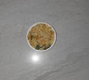 Carrot rice+appalam