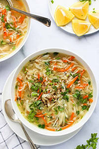 Chicken Pepper Lemon Coriander Soup