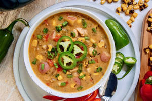 Chicken Spicy Corn Soup