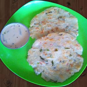 Rice roti(2pieces)+chutney(100ml)