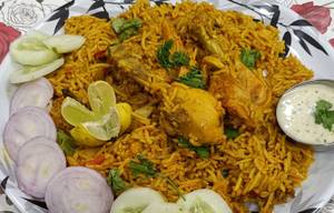 Chicken tawa pulao