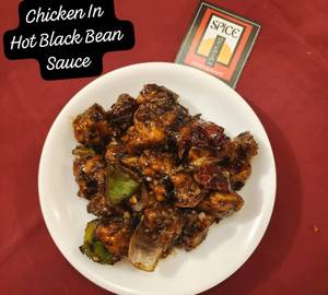 Chicken Hot Black Bean Sauce Dry