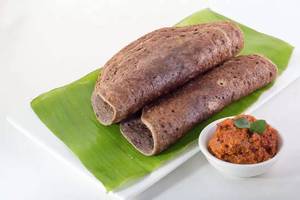Ragi dosai sambar Chutni