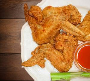 Crispy Fried Chicken Wings (4)