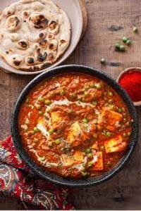 Matar Paneer + 3 Roti + Salad