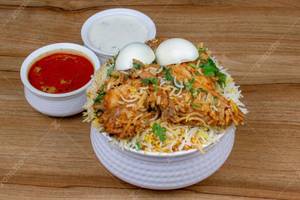 Hyderabadi Dum Chicken Biryani