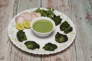 Chicken Boneless Pahadi Tikka Kebab (green(6 Pcs)