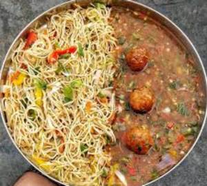 Manchurian with Hakka Noodles Combo