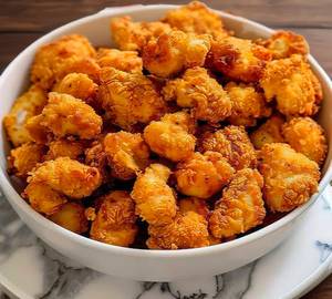 Crispy fried chicken popcorn (15 nos)