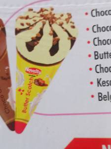 Butter scotch  [large cones]