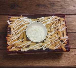 Cheesy Fries With Cheesy Dip