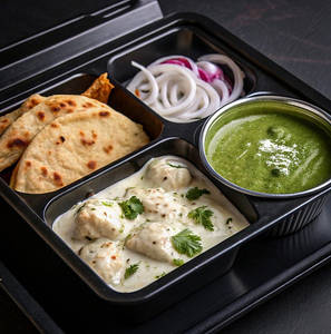 Afghani Chaap + Rumali Roti Combo