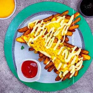 Double egg cheese loaded