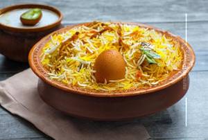 Egg biryani