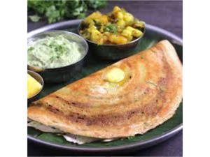 Onion Plain Dosa With Cheese