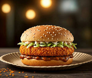 Tandoori Paneer Burger