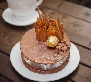 Hazelnut Ferrero Rocher Cake