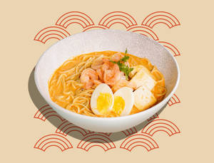 Mee Laksa Soup Prawn