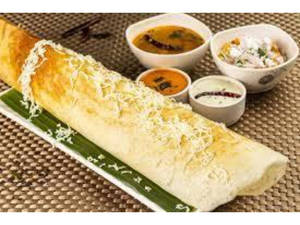 Onion Plain Dosa With Butter & Cheese