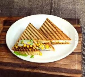 Corn Butter Masala Sandwich