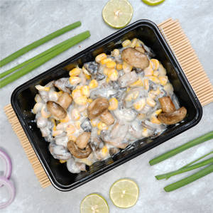 Creamy Corn & Mushrooms