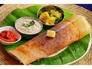 Masala Dosa With Butter